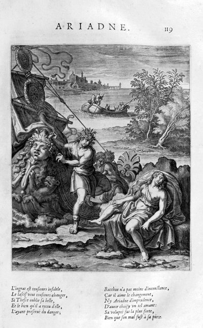 Ariadne, 1615 von Leonard Gaultier