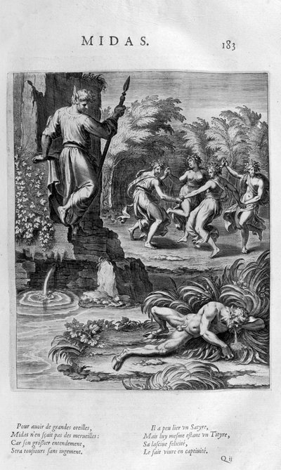 Midas, 1615 von Leonard Gaultier