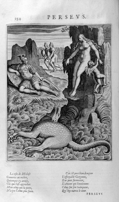 Perseus rettet Andromeda, 1615 von Leonard Gaultier
