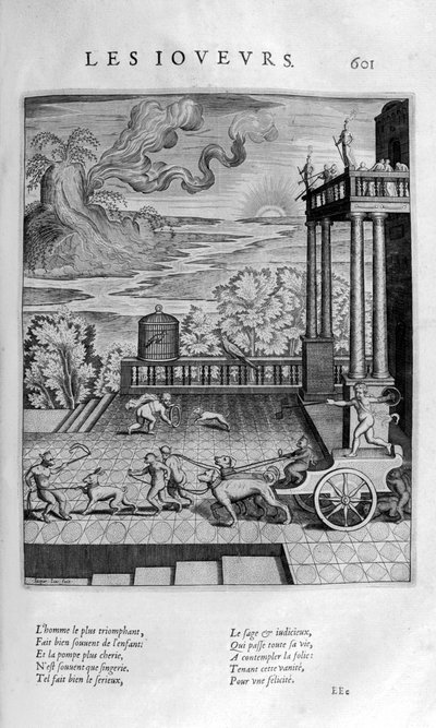 Die Spieler, 1615 von Leonard Gaultier