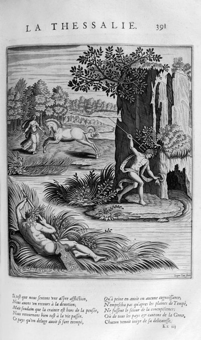 Thessalien, 1615 von Leonard Gaultier