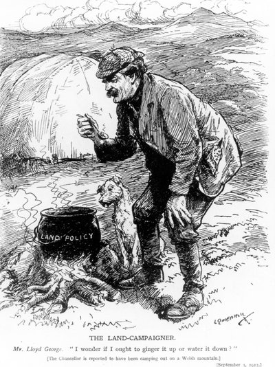 Der Land-Kampagnenführer, 1913 von Leonard Raven Hill