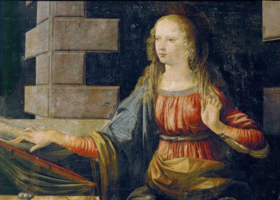 Die Verkündigung von Leonardo da Vinci
