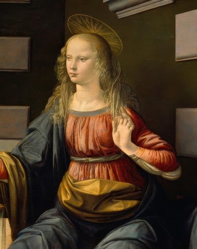 Die Verkündigung von Leonardo da Vinci