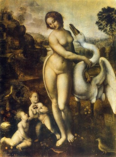 Leda mit dem Schwan von Leonardo da Vinci