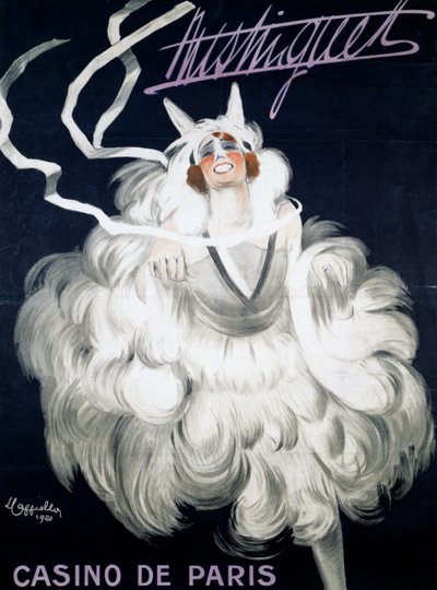 Mistinguett (1872-1956) im Casino de Paris von Leonetto Cappiello