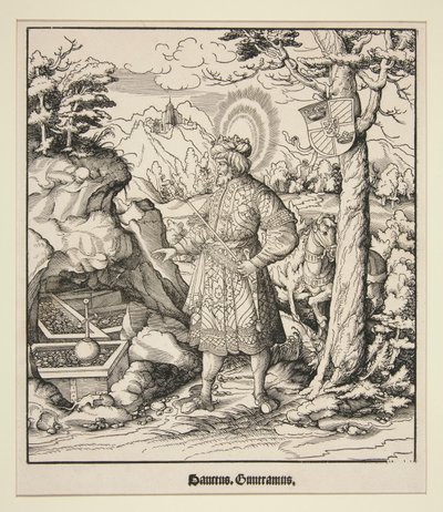 Heiliger Guntramus von Leonhard Beck