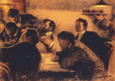 Gruppenbild von Leonid Osipovic Pasternak