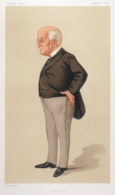 James Manby Gully, britischer Arzt, 1876 von Leslie Matthew Ward