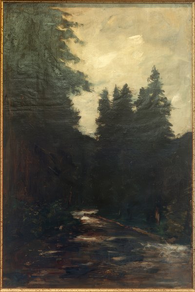 Thüringische Landschaft von Lesser Ury