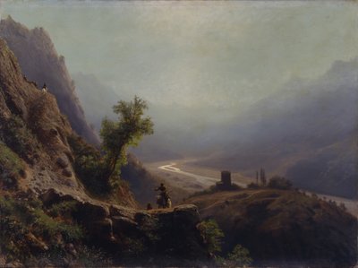 Im Kaukasusgebirge, 1879 von Lev Felixovich Lagorio