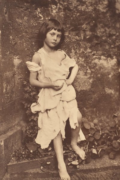 Alice Liddell als Die Bettelnde Magd von Lewis Carroll