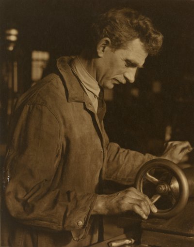 Maschinist von Lewis W. Hine