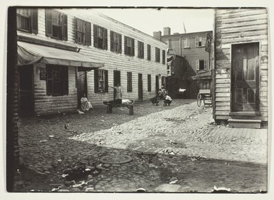 Negro Alley, Wohnhäuser für Weiße, Washington, D.C. von Lewis Wickes Hine