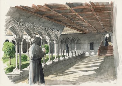 Lanercost Priory, 13. Jahrhundert, ca. 2000-2010 von Liam Wales