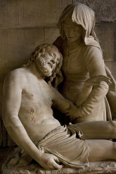 Pieta (Detail) von Ligier Richier