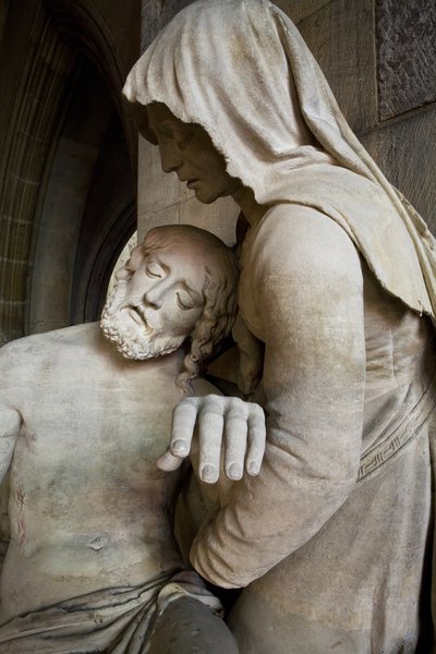 Pieta (Detail) von Ligier Richier