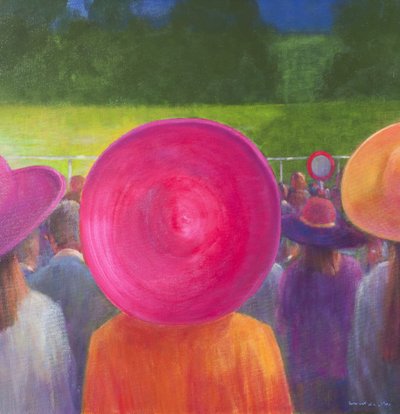 Zielgerade, Hüte, 2014 von Lincoln Seligman