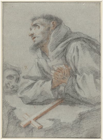 Heiliger Franziskus von Assisi von Lionello Spada (attributed to)