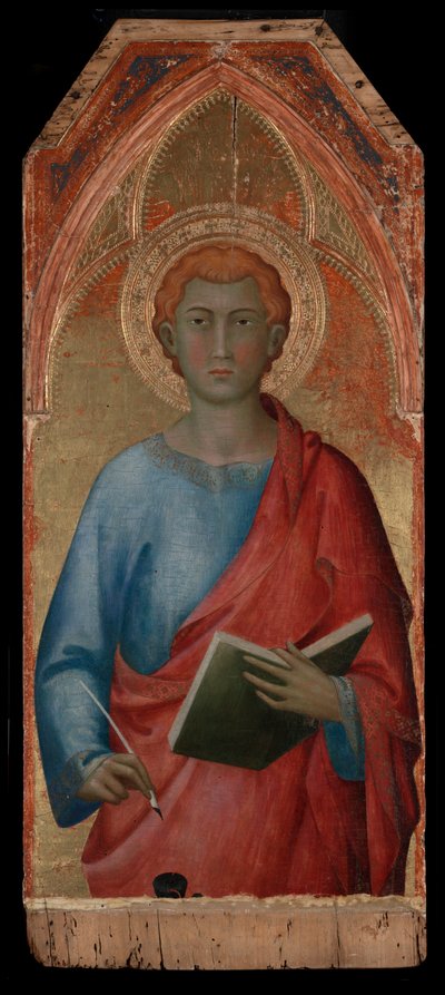 Heiliger Johannes der Evangelist von Lippo Memmi