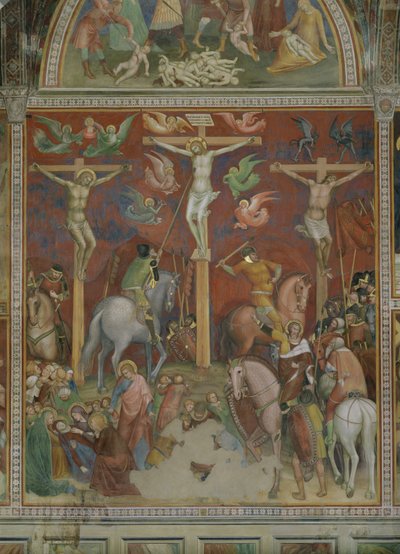 Die Kreuzigung, ca. 1340 von Lippo Memmi