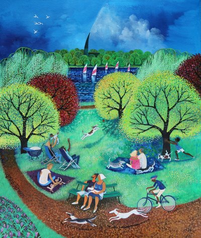 Bootssee, 2017 von Lisa Graa Jensen