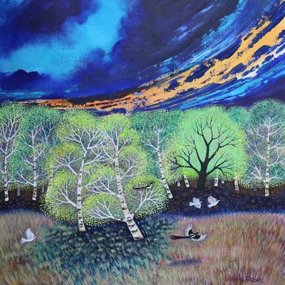 Abendhimmel, 2023 von Lisa Graa Jensen