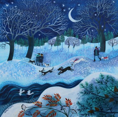 Freudige Hunde von Lisa Graa Jensen