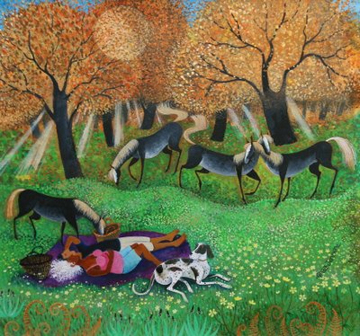 Letzte Strahlen des Sommers, 2019 von Lisa Graa Jensen
