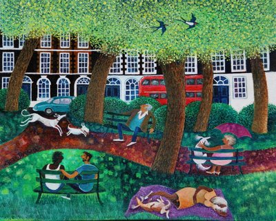 Londoner Park, 2022 von Lisa Graa Jensen