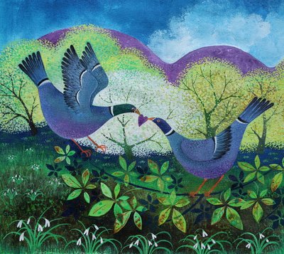 Liebesvögel von Lisa Graa Jensen
