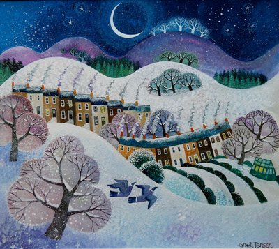 Schneefall von Lisa Graa Jensen