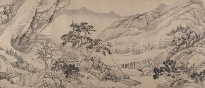 Reisen zwischen Strömen und Bergen, 1680 von Liu Yu