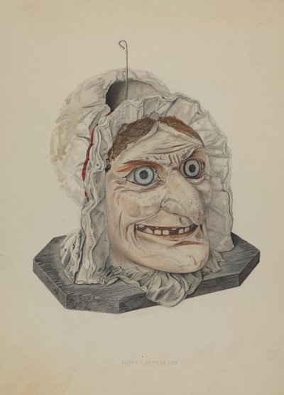 Hexenlaterne, 1937 von Lloyd Charles Lemcke
