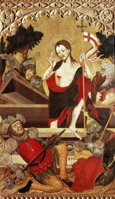 Die Auferstehung von Lluís Borrassà