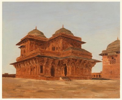 Fatehpur Sikri, Birbals Palast, Indien von Lockwood de Forest