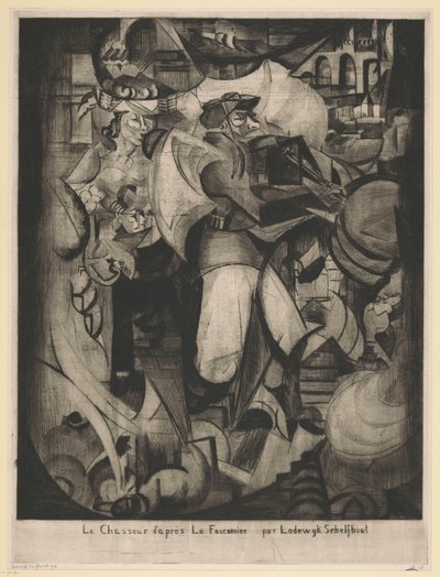 Der Jäger von Lodewijk Schelfhout