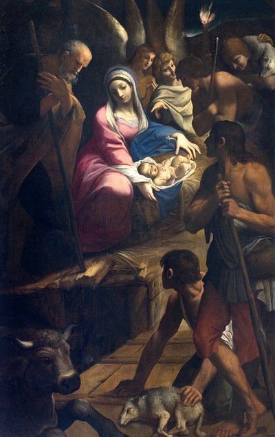 Anbetung der Hirten von Lodovico Carracci