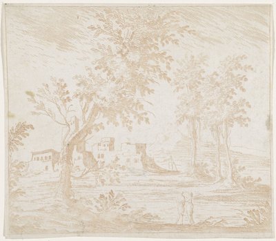 Landschaft mit Ruine von Lodovico Mattioli (attributed to)