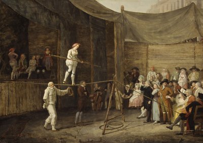 Der Seiltanz von Léonard Defrance