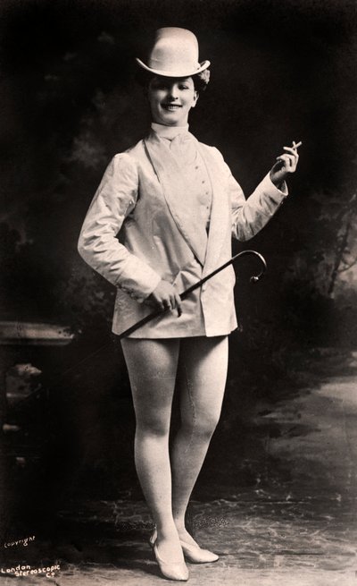 Lily Iris, Schauspielerin, 1906 von London Stereoscopic and Photographic Co