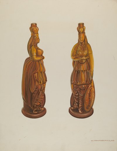 Indianische Flasche (Medizinflasche) von Loraine Makimson