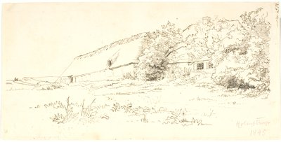 Bauernhaus. Holmstrup von Lorenz Frølich