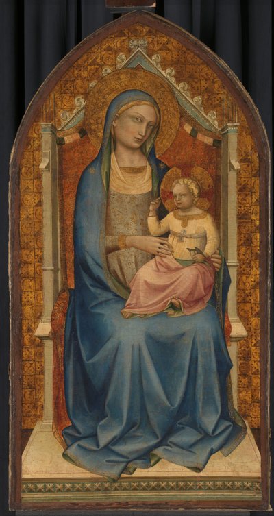 Jungfrau und Kind von Lorenzo Monaco (school of)