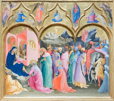 Anbetung der Heiligen Drei Könige von Lorenzo Monaco