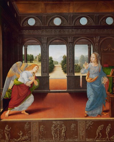 Verkündigung von Lorenzo di Credi