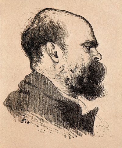 Porträt von Paul Verlaine von Louis Anquetin