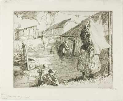 Fischerviertel von Louis Auguste Lepère