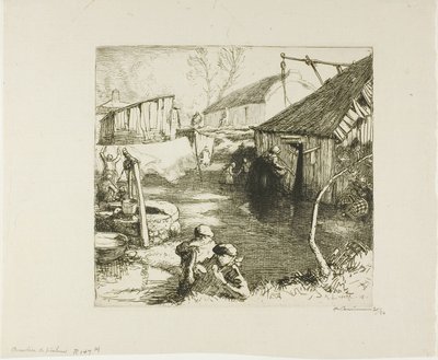 Fischerviertel von Louis Auguste Lepère