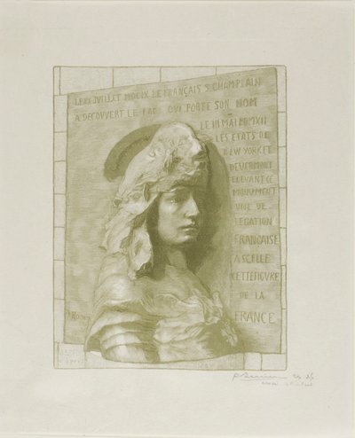 Frankreich von Louis Auguste Lepère